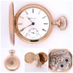 Vintage 1905 E. Howard Series 3 17j 16s GF Pocket Watch