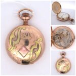 Antique Elgin 1908 Grade 295 15j 6s Pocket Watch - Multicolor GF Case