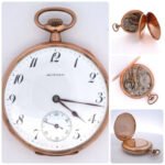 Antique E. Howard Series 7 1913 12s 17j Pocket Watch - Crescent Extra Case