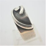 Sterling Silver Zodiac Cancer Band Ring Size 10.5 - Image 3
