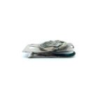 Sterling Silver Abalone Bison Money Clip - Image 3