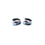 Sterling Silver Double Sided Elk Cufflinks
