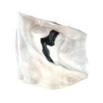 RLM Studio Sterling Silver Vintage Shiny Sculpted Cuff Bracelet - Image 2