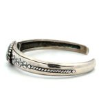Carolyn Pollack Relios Sterling Silver Multi-Stone Inlay Cuff Bracelet - Image 2