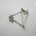 Masonic Sword and Crescent Moon Tie Pin
