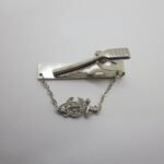 Masonic Sword and Crescent Moon Tie Pin - Image 2