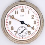 Vintage Elgin 17j 16s Gr. 387 WWII Ordnance Dept. 1944 Pocket Watch - Image 3