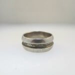Vtg Sterling Taxco Mexico Mens Spinner Band Ring for Repair Signed CM Size 8.25 - Image 2