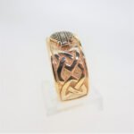 10K Black Hills Gold Harley-Davidson Stamper Ring Size 11.5 - Image 2