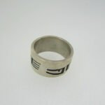Sterling Silver Native Claw Design Mens Ring Size 7 - Image 2