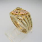 Landstrom 10k Black Hills Gold Ring Size 8 - Image 3