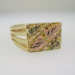 Landstrom 10k Black Hills Gold Ring Size 8