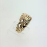 10K Black Hills Gold Coleman Co Two Leaves with Grape Clusters Ring Size 10.25 - Image 2