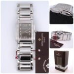 Patek Philippe Twenty-4 Stainless Steel Diamond Ladies Quartz Watch 4910