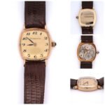 Vintage Tiffany & Co. Ladies 14k Gold Watch 1-42 Universal Geneve 22mm 17j