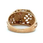 10k Black Hills Gold Coleman Company Mens Ring Size 10 - Image 3