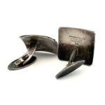 Sterling Silver Borresen and Lassen Geometric Denmark Cufflinks - Image 3