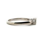 Vintage Retro 14k White Gold Approx .17cttw Diamond Ring Size 8.25 - Image 2