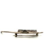 Arnold Maloney Signed Native Vintage Sterling Silver Multi-Gem Inlay Lizard Brooch - Image 3