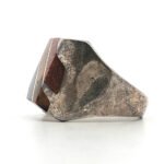 Sterling Sliver Multi-Stone Inlay Mens Statement Ring Size 9 1/2 - Image 2