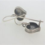 Sterling Silver Didae Heart Pierced Earrings - Image 3