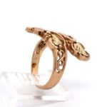 Black Hills Gold Rings | 10K Black Hills Gold Coleman Co Four Leaves Ring Size 7 - Image 2