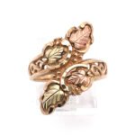 Black Hills Gold Rings | 10K Black Hills Gold Coleman Co Four Leaves Ring Size 7