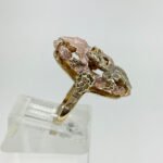 10K-12K Black Hills Gold JCO Oval Leaf Ring Size 6.5 - Image 3