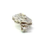 14K White Gold Filigree Approximately 1.0 ct. tw. Diamond Brooch Pendant - Image 3