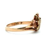 10k Landstroms Black Hills Gold Sapphire Ring Size 7 1/4 - Image 3