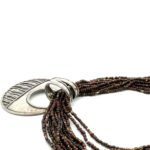 Sterling Silver Silpada Multi-Strand Beaded Pendent Necklace - Image 3