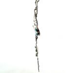 Ella Peter Signed Sterling Silver Navajo Turquoise Kokopelli Fertility Style Necklace - Image 3