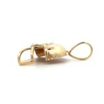 14K Yellow Gold Green Bay Packers Emerald Diamond Michael Anthony 1994 Pendant - Image 2