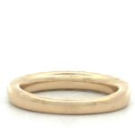 14K Gold Single Band 10 Diamonds .98 Diamond TDW Ring Size 6.5 - Image 3