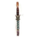 Sterling Silver Multi Semi Precious Gemstone Channel Set Tennis Bracelet - Image 2