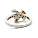 Platinum 18K 1.16cttw Diamond Marquise Cut Ruby Engagement Birthstone Ring Size 6.25 - Image 3